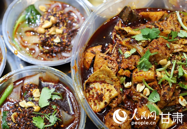 Explos?o de sabor coloca a cidade de Gansu sob os holofotes