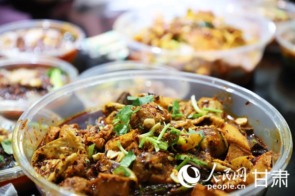 Explos?o de sabor coloca a cidade de Gansu sob os holofotes