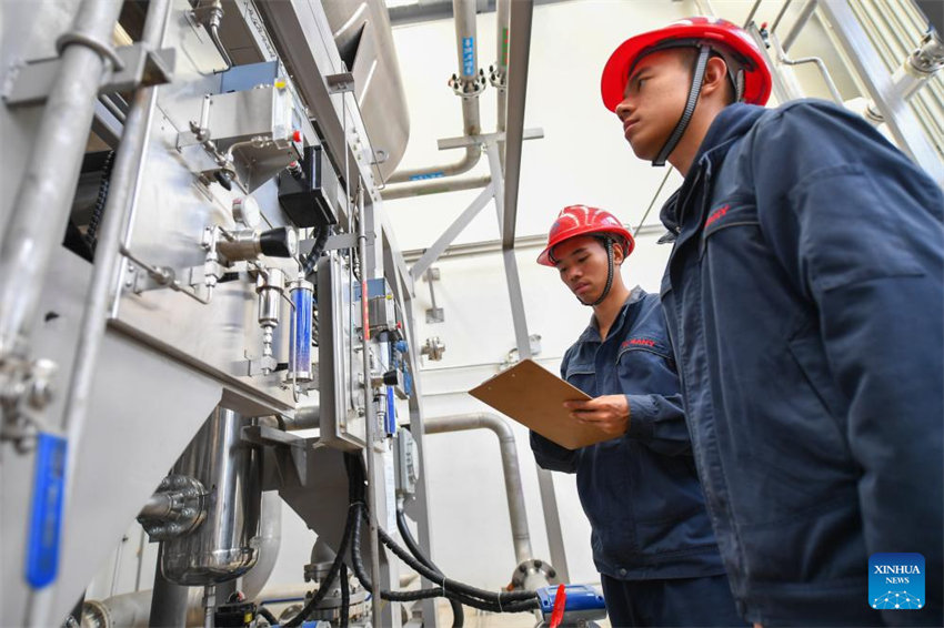 Constru??o da esta??o de produ??o e distribui??o de hidrogênio da Sany concluída em Changsha