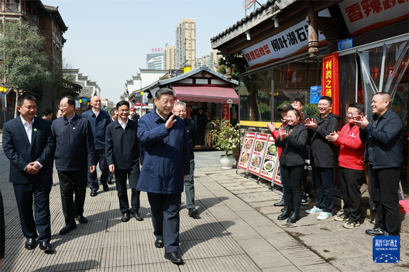 Xi Jinping exorta Província de Hunan a escrever seu capítulo na moderniza??o chinesa