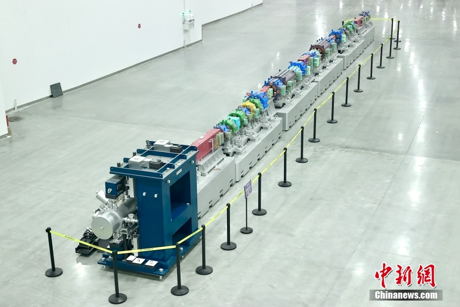 Constru??o da fonte de fótons de alta energia segue em andamento em Beijing