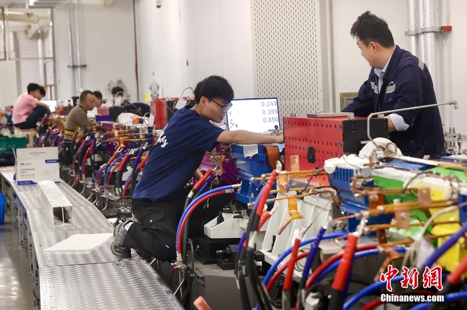 Constru??o da fonte de fótons de alta energia segue em andamento em Beijing