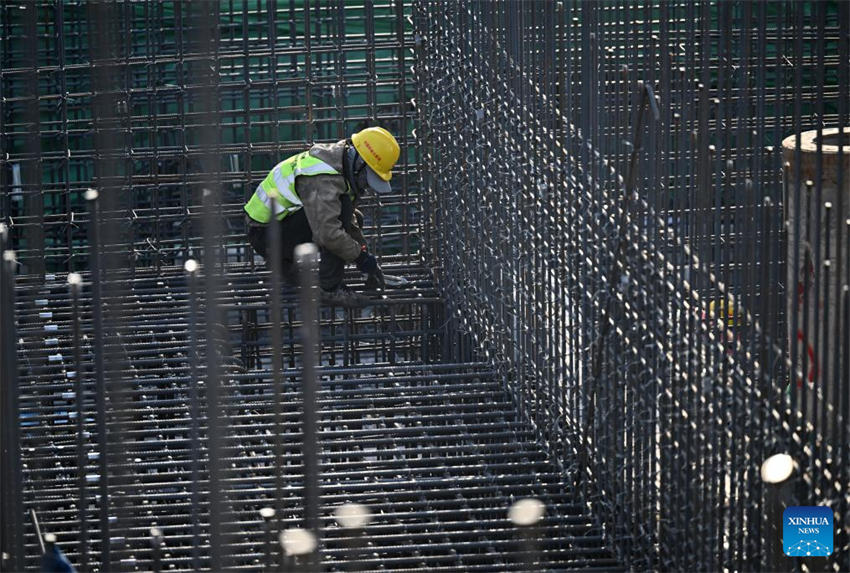 Projeto de linha de montagem final da 2a família Airbus Tianjin A320 está em constru??o