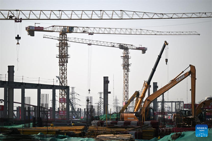 Projeto de linha de montagem final da 2a família Airbus Tianjin A320 está em constru??o