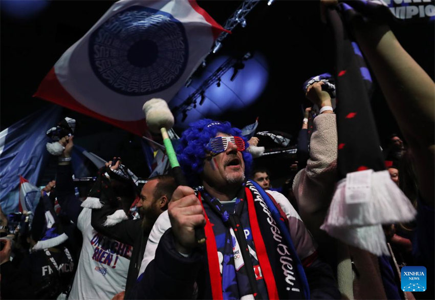 Cerim?nia é realizada para comemorar 100 dias de contagem regressiva para os Jogos Olímpicos de Paris 2024