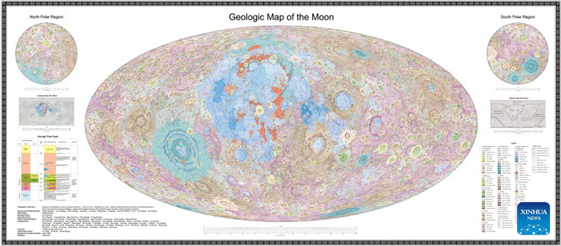 China publica primeiro atlas geológico lunar de alta defini??o do mundo