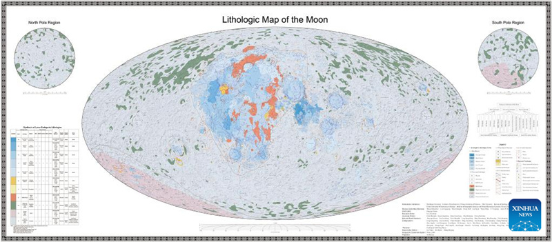 China publica primeiro atlas geológico lunar de alta defini??o do mundo