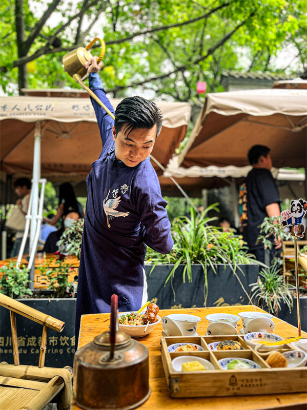Galeria: parques urbanos e hábitos de lazer em Chengdu