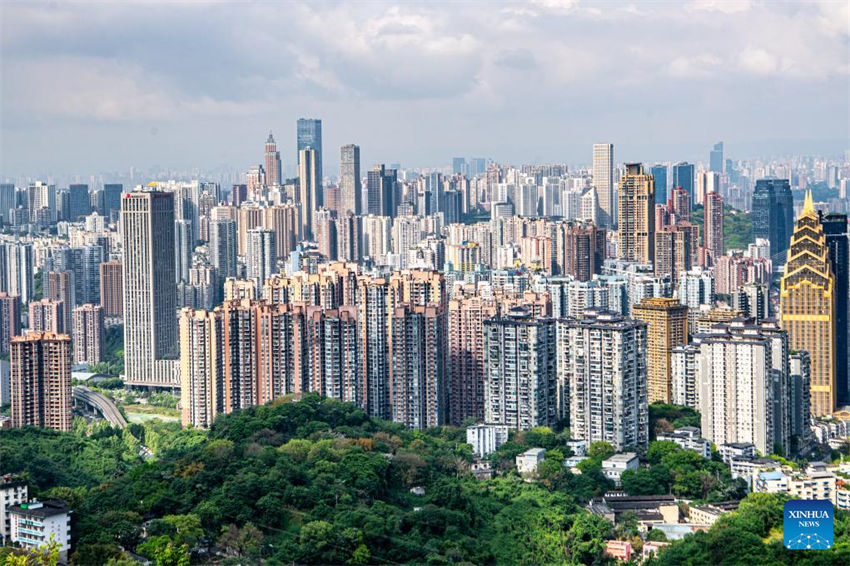 Galeria: vista da cidade de Chongqing