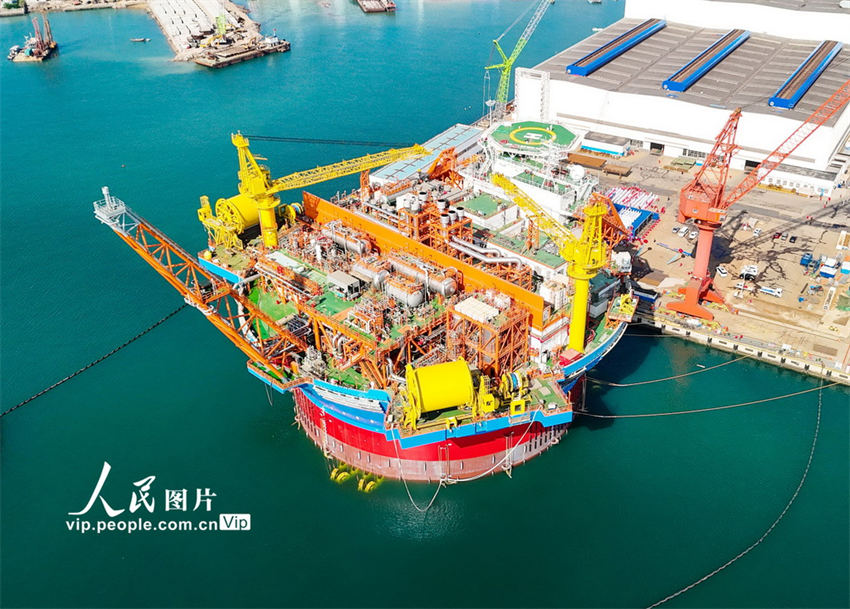 Primeira instala??o FPSO da ásia entregue no leste da China