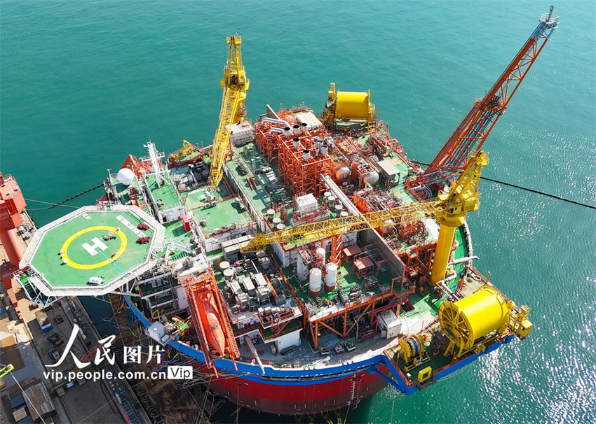 Primeira instala??o FPSO da ásia entregue no leste da China