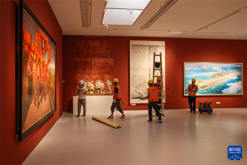 Centro de Arte da Grande área da Baía de Bai'etan é aberto no sul da China