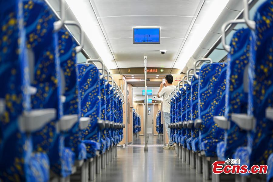 Ferrovias interurbanas em Guangdong iniciam opera??es experimentais