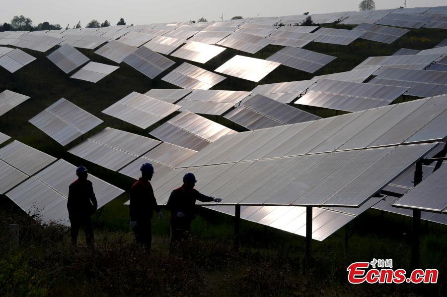 Central elétrica solar impulsiona desenvolvimento verde em Shandong