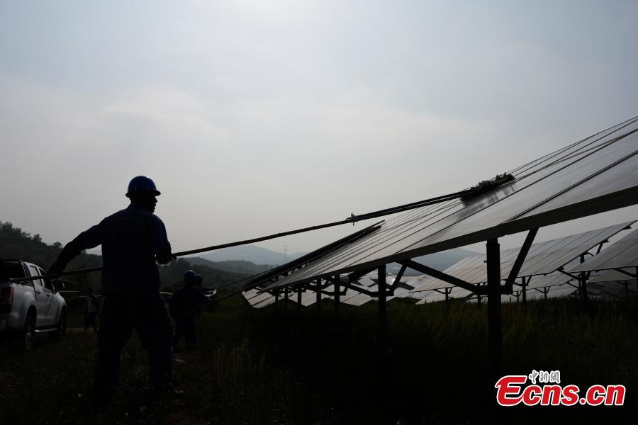 Central elétrica solar impulsiona desenvolvimento verde em Shandong