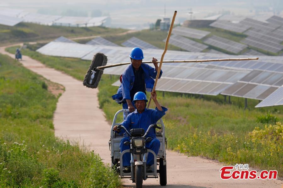Central elétrica solar impulsiona desenvolvimento verde em Shandong