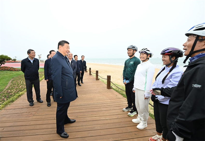 Xi Jinping pede avan?o da reforma para promover moderniza??o durante inspe??o em Shandong