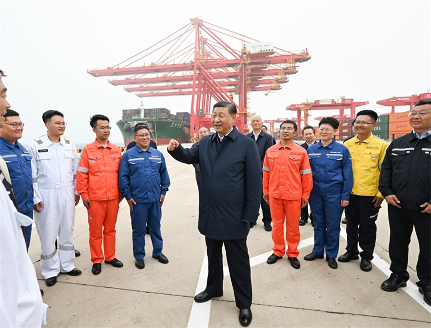 Xi Jinping pede avan?o da reforma para promover moderniza??o durante inspe??o em Shandong