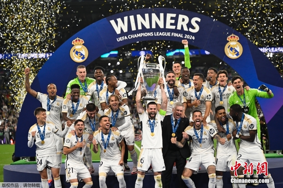 Real Madrid bate Borussia Dortmund e vence sua 15a Champions