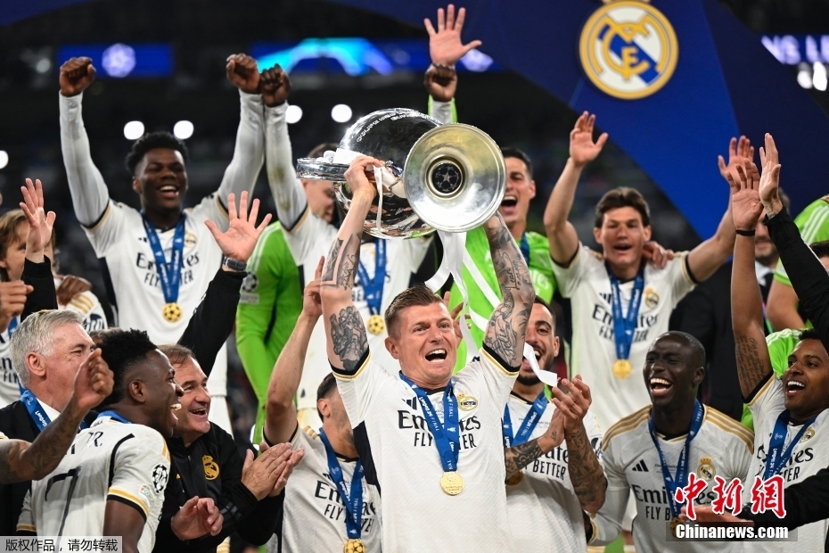 Real Madrid bate Borussia Dortmund e vence sua 15a Champions
