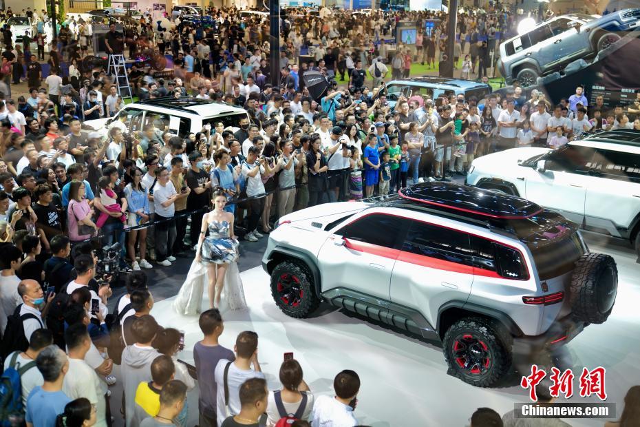 Exposi??o de automóveis da Grande Baía Guangdong-Hong Kong-Macau realizada em Shenzhen