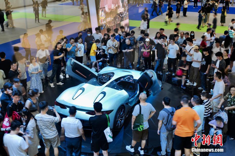 Exposi??o de automóveis da Grande Baía Guangdong-Hong Kong-Macau realizada em Shenzhen