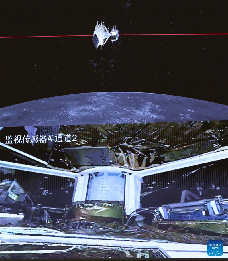 Chang'e-6 da China completa acoplamento na órbita lunar e amostras s?o transferidas a retornador