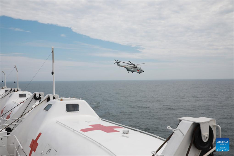 Navio-hospital da Marinha do ELP zarpa para miss?o de 2024