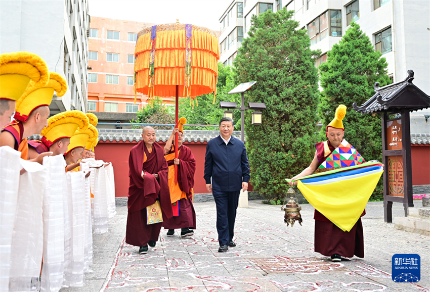 Xi Jinping enfatiza conserva??o da ecologia do Planalto Qinghai-Xizang e desenvolvimento de alta qualidade