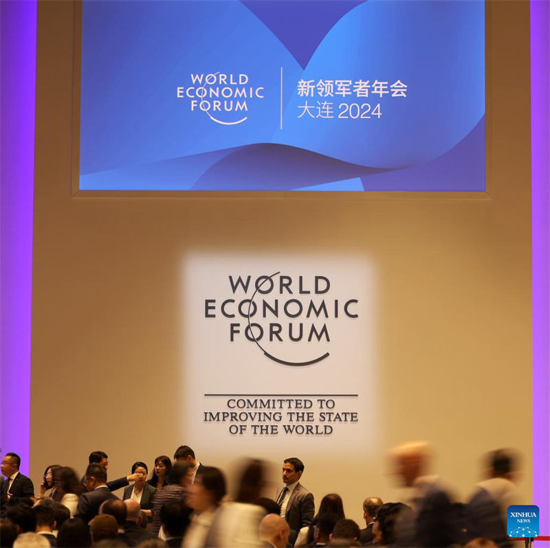 Fórum de Davos de Ver?o 2024 inaugurado em Dalian, na China