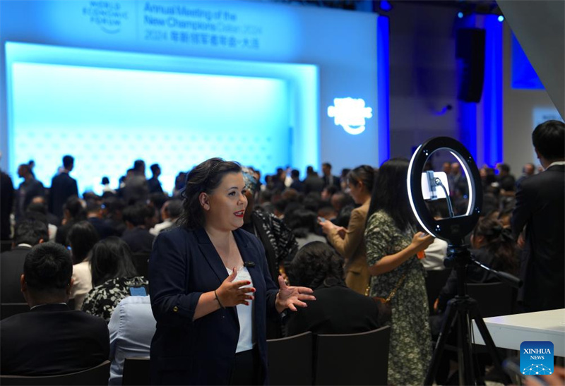 Fórum de Davos de Ver?o 2024 inaugurado em Dalian, na China