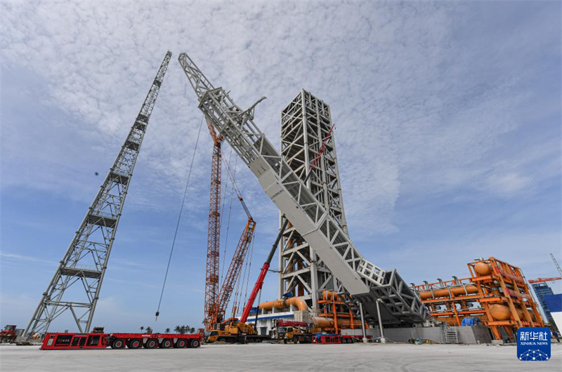 Primeiro local de lan?amentos espaciais comerciais da China pronto para opera??o