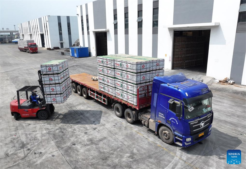 Produtividade do Parque Logístico Internacional da SCO no leste da China atinge 289 milh?es de toneladas