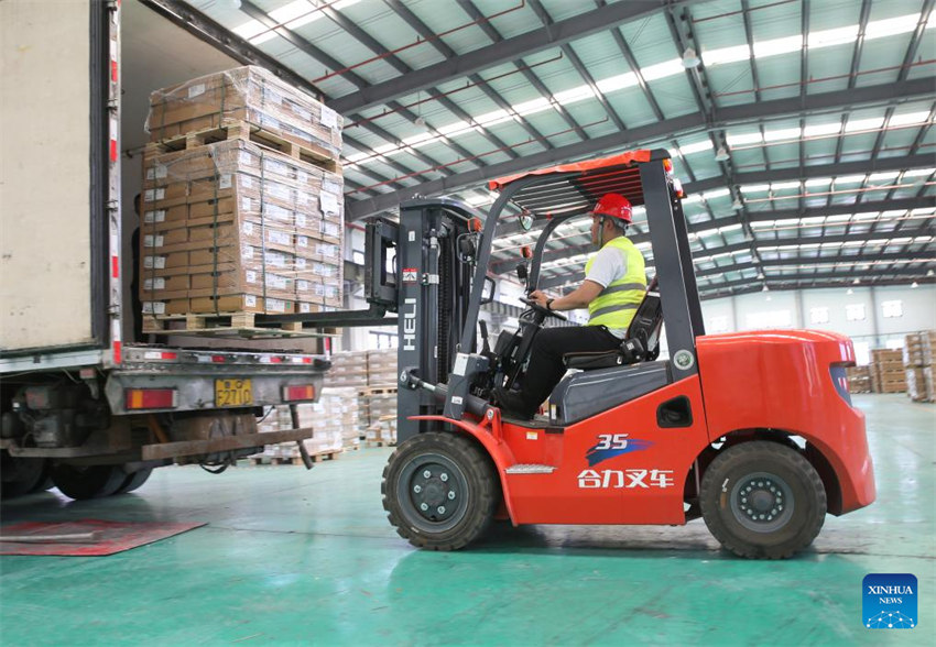 Produtividade do Parque Logístico Internacional da SCO no leste da China atinge 289 milh?es de toneladas