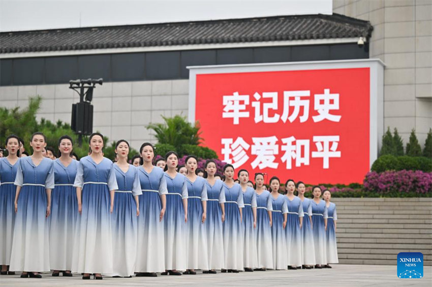 China marca 87o aniversário da guerra de resistência contra a agress?o japonesa