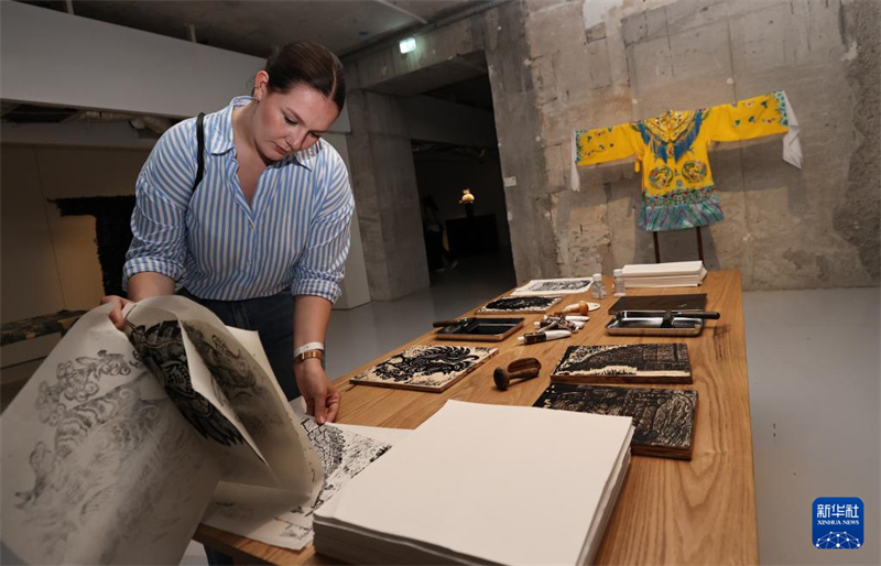 Exposi??o de patrim?nio cultural imaterial e obras contemporaneas da China é inaugurada em Paris