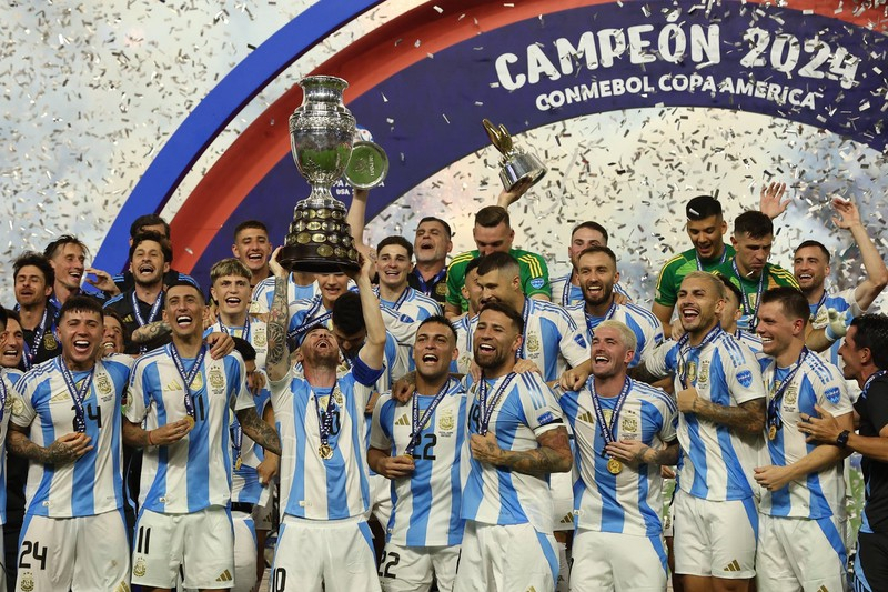 Argentina vence a Col?mbia e se torna a maior campe? da Copa América 2024