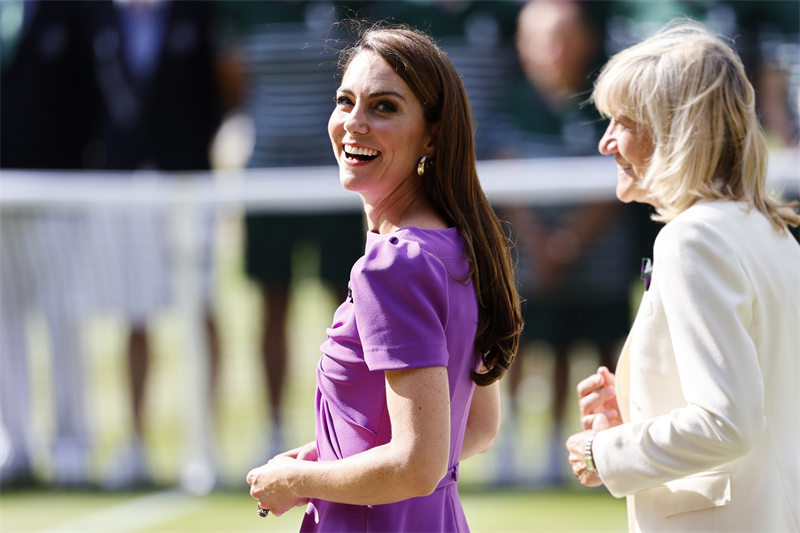 Princesa Kate participa da cerim?nia de premia??o de Wimbledon