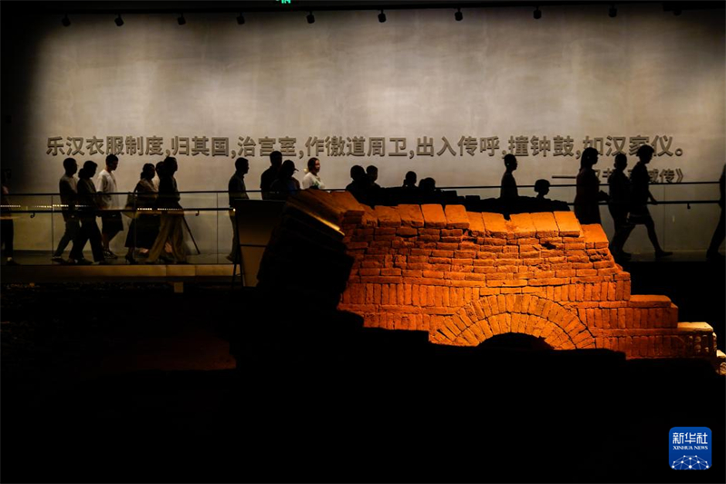 Primeiro museu subterraneo de túmulos de Xinjiang abre oficialmente ao público