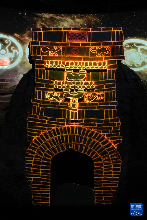 Primeiro museu subterraneo de túmulos de Xinjiang abre oficialmente ao público