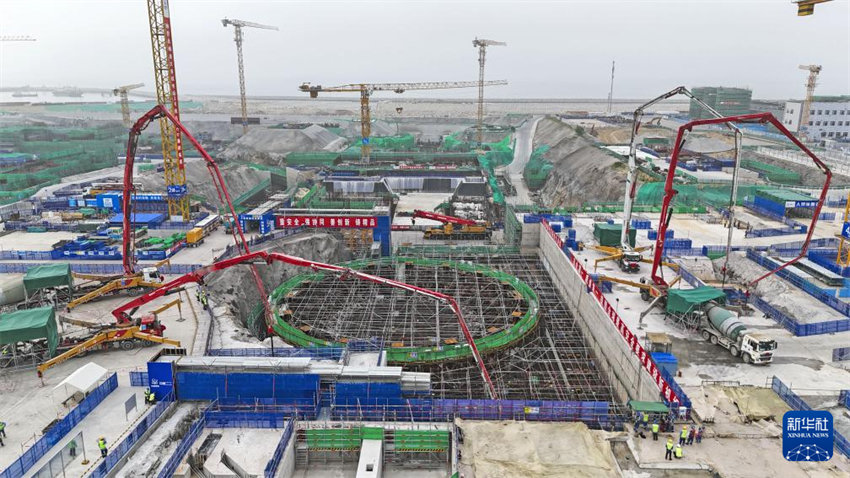 Usina nuclear de Xudapu, na China, inicia constru??o de uma nova unidade de eletricidade