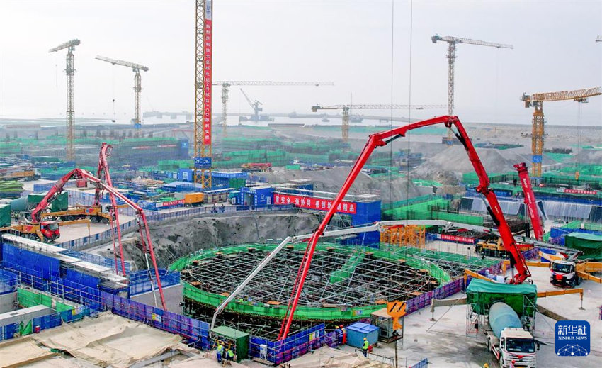 Usina nuclear de Xudapu, na China, inicia constru??o de uma nova unidade de eletricidade