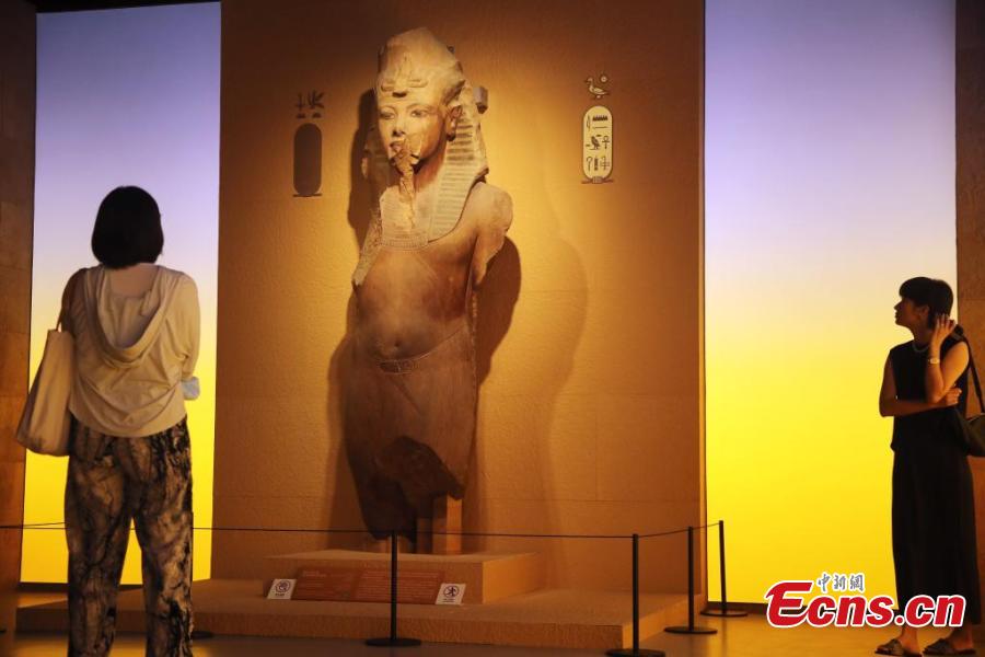 788 artefatos do Antigo Egito brilham em grande exposi??o