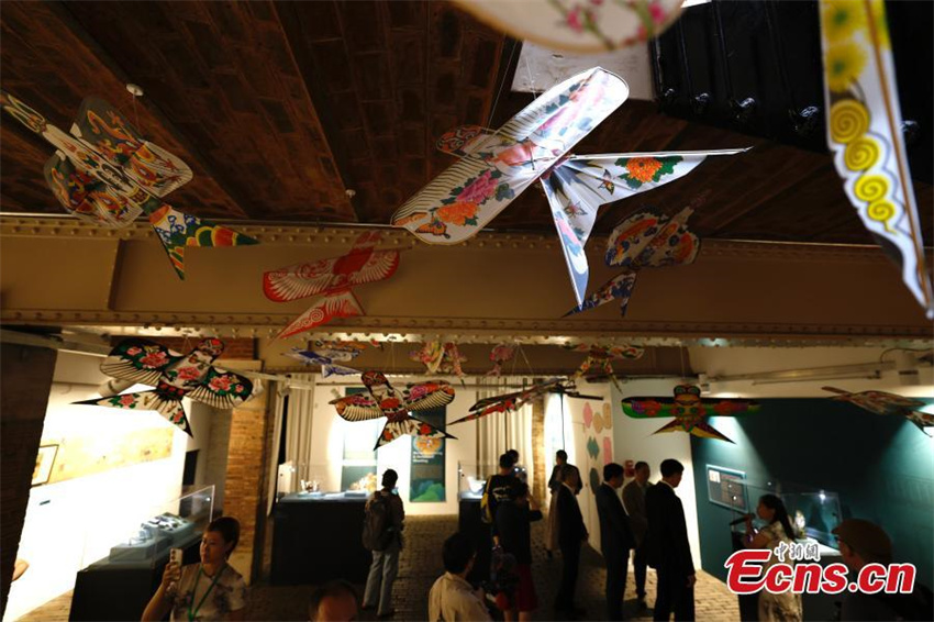 Exposi??o de cultura esportiva chinesa realizada em Paris