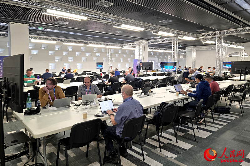 Galeria: Principal Centro de Mídia dos Jogos Olímpicos de Paris 2024