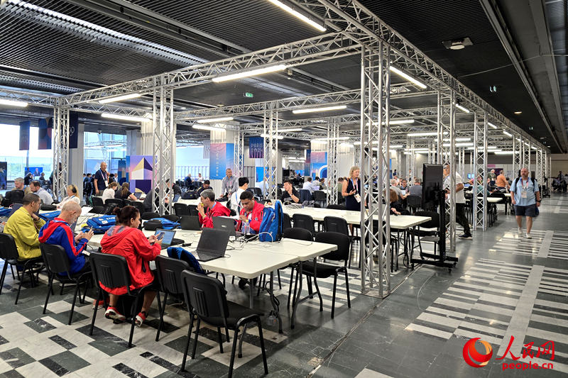 Galeria: Principal Centro de Mídia dos Jogos Olímpicos de Paris 2024