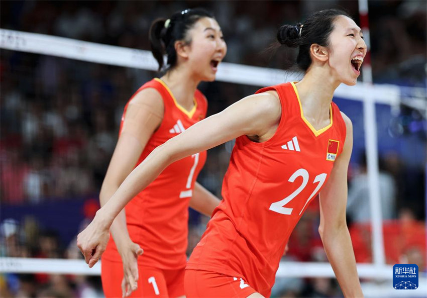 China come?a vitoriosa contra os EUA no v?lei feminino