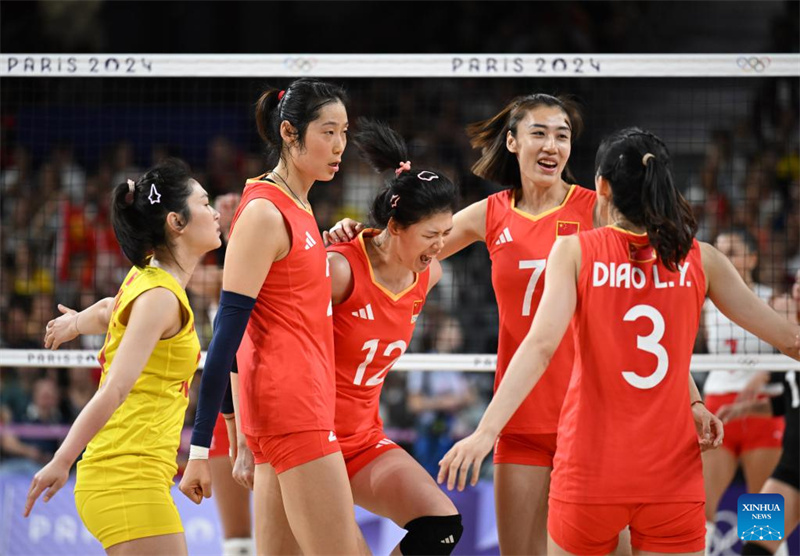 Paris 2024: Turquia vence a China por 3 a 2 e chega às semifinais de v?lei feminino