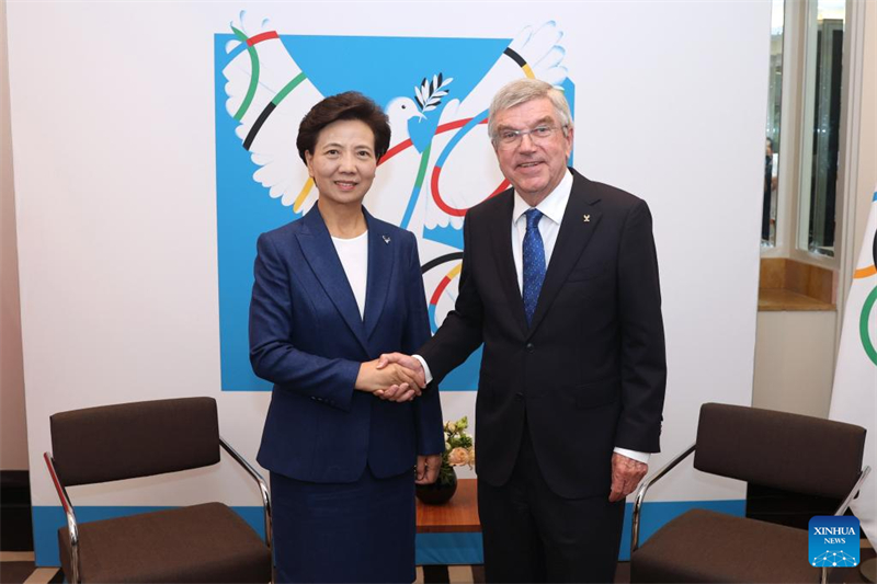 Representante especial de Xi Jinping congratula Fran?a por organizar com sucesso os Jogos Olímpicos de Paris