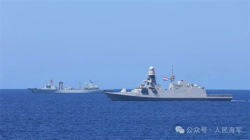 China e Egito realizam exercício naval conjunto no Mar Mediterraneo